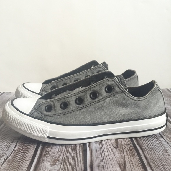 Converse Shoes - Converse • Black Acid Wash Low Chuck Taylor Shoe